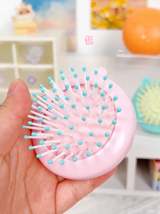 3pcs Màu sắc Sứa Lược Cơm Nắm Gấu Giảm áp Massage Lược Đệm Không khí Lược Học sinh Nữ Ngoài Trời Di Động Chống tĩnh Điện Lược Sứa Lược