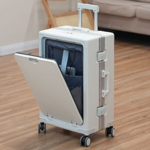 MANLVSHI | Silent Omni-directional Wheel Laptop Cabin-sized Password-locked Luggage Suitcase