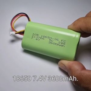 แบตเตอรี่สำหรับPOCKET AIS WIFI Battery 18650 7.4V 3600 mAh ปลั๊กแบบ 3 Pin