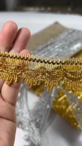 LC9313 1.25inch Lace Mahkota Lace Kilat Lace Tradisional