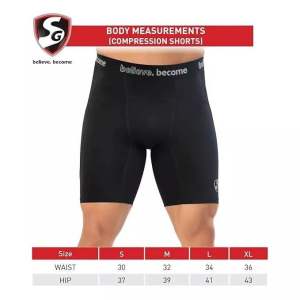 SG Shorts Xtreme Compression - ( Built-in pouch for Abdominal Guard)