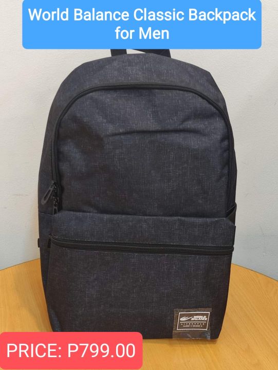 **New Arrival CLASSIC Midsized World Balance Backpack for Men