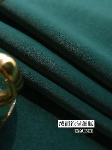 AnneyOneDecor Luxury Solid Color Blackout Curtains Premium Soft Fabric with 100% Light Blocking Thermal Insulation Elegant Window Drapes for Bedroom/Living Room