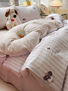 MR.DANYE | Super Soft Bubble Gauze Bed Cover 150x200x230cm