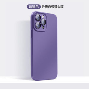 Liquid Silicone Phone Case for iPhone 14 pro Max 13 pro Max 12 Max with Lens Film Anti-Fall Protection for Men And Women