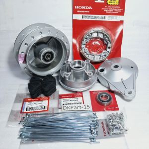 Paket Tromol Belakang 7 Item (42601-KPH-900) Supra X 125 Lama Batman/Karisma/Kirana/Supra Fit new/Revo 110 Revo Absolut Original