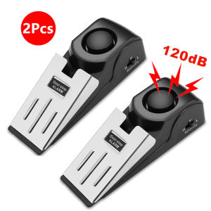 Awapow Door Stopper Alarm Portable Doorstop Security Alarm 120dB for Travel Home Apartment House Block Blocking System