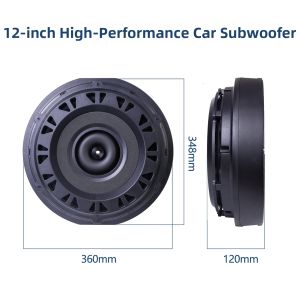 DONGLIGU | Active Built-in Amplifier Subwoofer 12 Inch