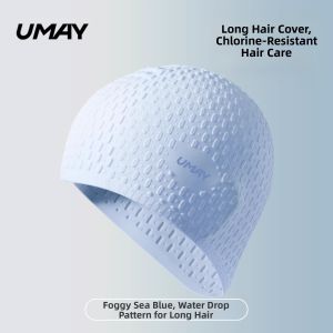 Umay(佑美) | Waterproof Large Size Long Hair Swim Cap
