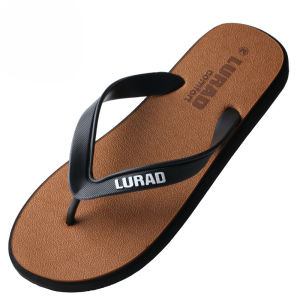 Luladi Mens Sandals Casual Outdoor Beach Slippers Anti-Slip Indoor Wear Comfortable EVA Sole PVC Upper Youth Fashion