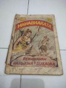 Komik Wayang Lawas RA Kosasih Mahabharata Terbitan PT Melodi tahun 1966