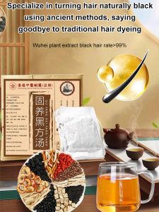 Solid Black Formula Soup Retail White Hair People Specialized White Hair Solid Soup