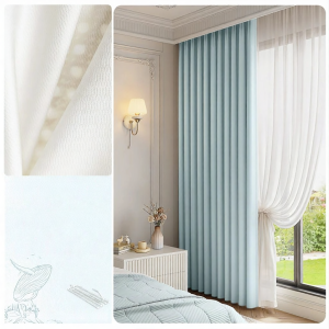WEILAISHI | Hook Style Light Blocking Heat Insulation Sunscreen Curtains
