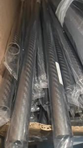 1pcs 250/500mm Length Carbon Fiber Tube OD 5-28mm ID 3mm-26mm High Hardness Composite Materials For Drone Accessories