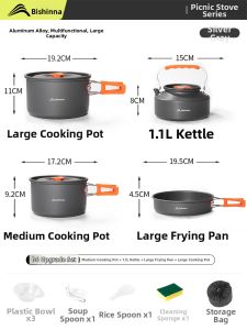 BSWOLF | Multi-functional Outdoor Utensil Storage Bag