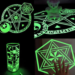 3 Meter Glow in The Dark Tape Fluorescent Luminous Neon Emergency Safety Marker Self-adhesive Reflective Adhesive Tape Bercahaya Hijau