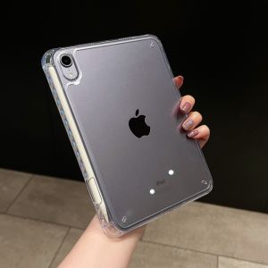 Clear Acrylic Bend-Resistant Hard Shell for iPad with Pen Slot