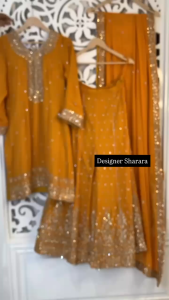 PRE ORDER 15 DAYS - READYMADE SHARARA SUITS