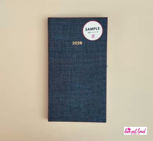 2026 Attitude Weekly Planner Pocket แพลนเนอร์รายสัปดาห์-ปกผ้า