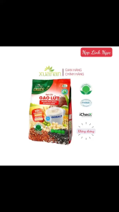 Combo 5 gói ngũ cốc gạo lứt không đường Xuân An túi 400g (tặng 5 ly hoặc 5 gói yến mạch 150g )