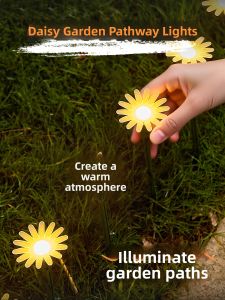 BEAUTY IN THE LIGHT | Solar LED Daisies Lawn Light Waterproof