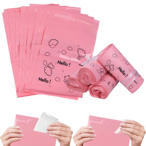 100Pcs Sanitary Napkin Disposal Bags Self Adhesive Packaging Bags Mailing Bags Portable Period Pouches for Feminine Hygiene