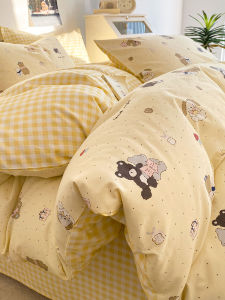Kiss Dear | Cotton 100% Kid-friendly Bedding Set 4-Piece