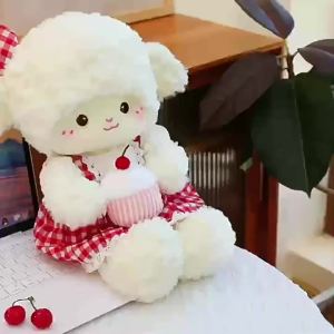 GUAIBUDIAN | Cute Therapeutic Woolen Sheep Plush Toy