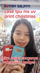 Mitra Sejati Case UV Printing Christmas Casing Handphone All Type