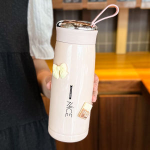 Cốc Nước Cách Nhiệt Bằng Thép Không Gỉ 304 Cốc Trà Di Động Đơn Giản Cốc Nước Nữ Cốc Quà Tặng Cốc Đựng Nước Dùng Cho Học Sinh