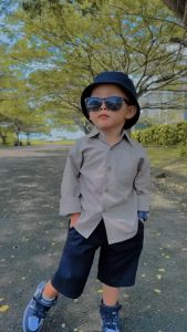 Baju Kemeja polos Anak laki laki 1-13 tahun katun Premium oxfoard mode distro casual