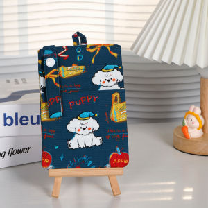Nurse Cartoon Print Pen Bag Dental Doctor Waterproof Leaking Proof Cotton Material Pouch Versatile Medical Supplies