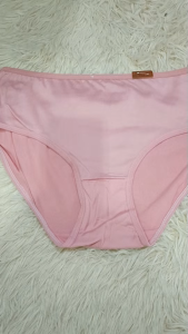 DKK กางเกงในผู้หญิง รุ่นป้ายหนัง 6 สีแฟชั่น 1 แพ็ค 10 ตัว คละสี ผ้านุ่ม ระบายอากาศดี ใส่สบายทุกวัน#white1101