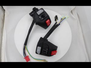 【24H Ship】1Pair of AEROX Domino Handle Switch With Hazard Light Switch For Aerox / MIO Left+Right