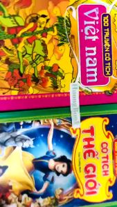 Sách - Combo 2c 100 truyện cổ tích việt nam + 100 truyện cổ tích thế giới (bìa cứng)