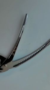 Kẹp gắp kềm gắp tô đá chén dĩa nồi bằng Inox Casserole Clip-có lớp đệm cao su chống trượt cao cấp