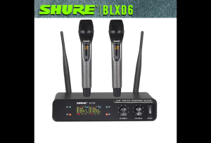 shure/BLXD6 wireless microphone original brandedUHF wireless microphone heavy duty