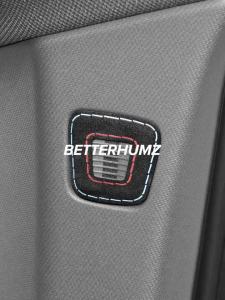 ALCANTARA | Miếng Dán Trang Trí Bảng Điều Khiển Nút Chỉnh Tựa Đầu Alcantara Cho BMW X3 G45 G48 2025 2026 Chất Liệu Da Sợi Carbon Phụ Kiện Nội Thất