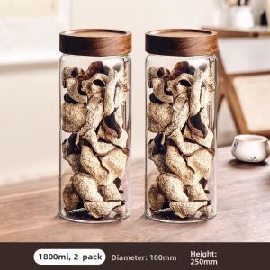 CRISTALGLASS | Large Glass Airtight Food Grade Storage Bottle