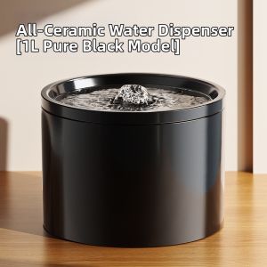 REYOSAP | Automatic Circulating Ceramic Cat Water Fountain