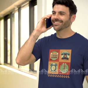 Nostalgia graphic t-shirt premium cotton round neck short sleeve baju tshirt lelaki