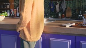 Chảo chiên inox 3 lớp nguyên khối chống dính ceramic Edelkochen Easy Prism Collection 24/28cm – Màu Cream