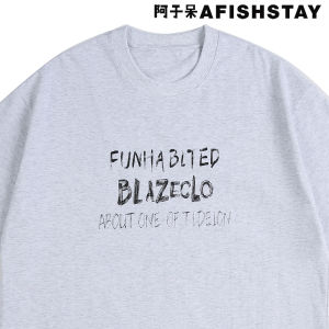 เสื้อยืดแขนสั้นผู้ชายสไตล์ญี่ปุ่นย้อนยุคพิมพ์ลายตัวอักษรฤดูร้อนหลวมๆ ลำลองสำหรับคู่รักเสื้อแขนสั้นแบบอเนกประสงค์