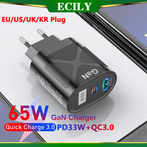 เครื่องชาร์จ QC3.0 USB ชนิด C ที่ชาร์จเร็วสำหรับ I-Phone 1413 12 11 Pro สูงสุด Samsung S22 Xiaomi Mi ปลั๊กแล็ปท็อป12 Oneplus POCO KR