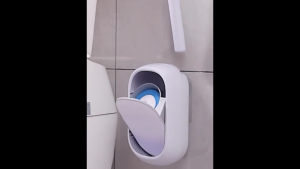 Aimilo ที่ขัดห้องน้ำพร้อมน้ำยาใช้แล้วทิ้ง แปรงชักโครก ที่ขัดห้องน้ำ แปรงล้างห้องน้ำ สิ่งสกปรก พร้อมจัดส่งในไทย