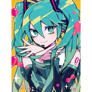 500/1000/1200/2000PCS Puzzles Hatsune Miku Jigsaw Puzzles DIY Modern Home Decor Gift Holiday Gift Family Fun Puzzles