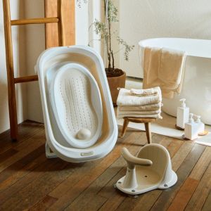 Malang Honey Non-slip Baby Bath Seat (Safe & Comfortable Baby Bath Support Ideal for Sitting Up)