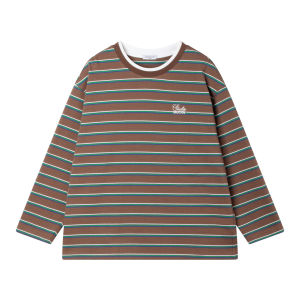 MUCMUKN | Spring New Pure Cotton Layered Stripe Long Sleeve T-Shirts for Children