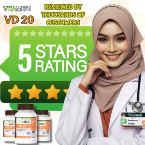 🎁FREE GIFT🎁VITAMEDI ORIGINAL PRODUCT✅VD20 KHAS BUAT YANG BERUMUR✅READYSTOCK✅2PCS|5PCS|10PCS|✅