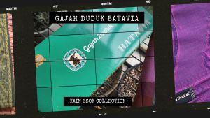 Kain Pelikat Gajah Duduk Batavia